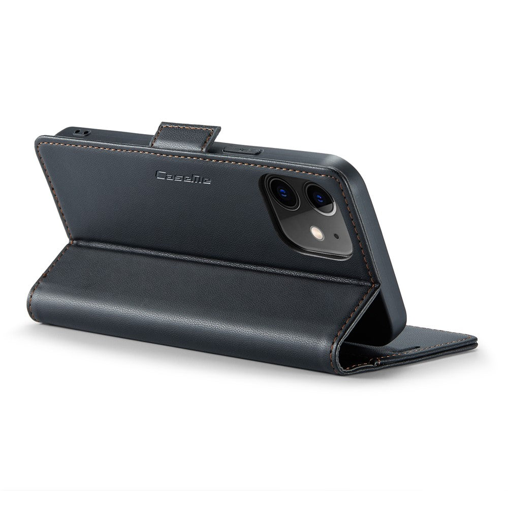 iPhone 12 / 12 Pro Glänzende Wallet-Hülle – RFID-Schutz & Ständer