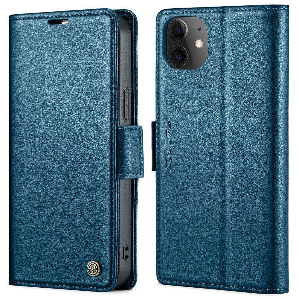 iPhone 12 / 12 Pro Glänzende Wallet-Hülle – RFID-Schutz & Ständer