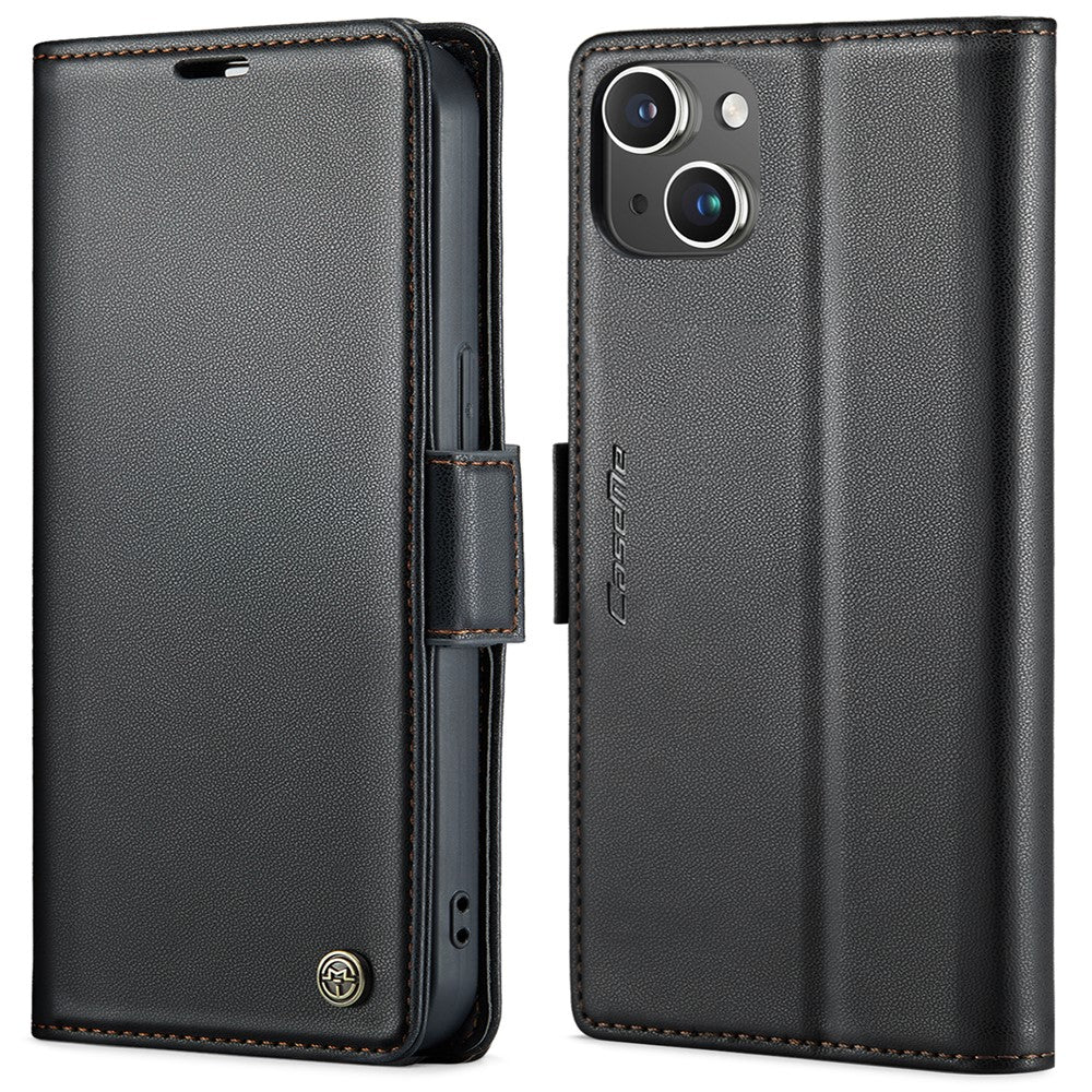 iPhone 13 Glänzende Wallet-Hülle – RFID-Schutz & Ständer