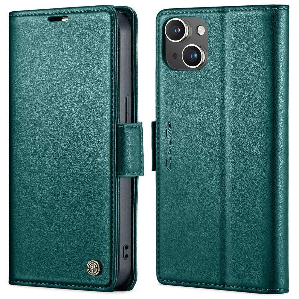 iPhone 13 Glänzende Wallet-Hülle – RFID-Schutz & Ständer