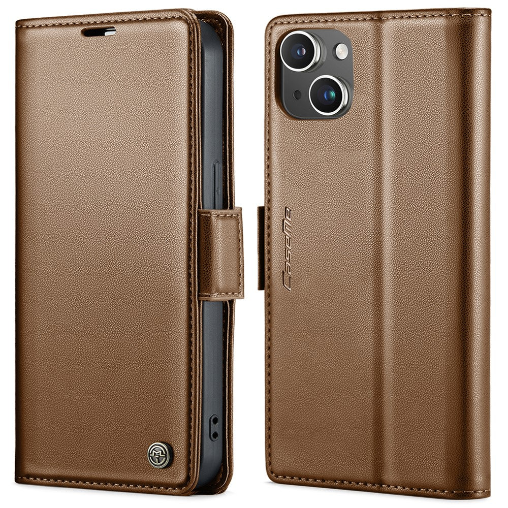 iPhone 13 Glänzende Wallet-Hülle – RFID-Schutz & Ständer