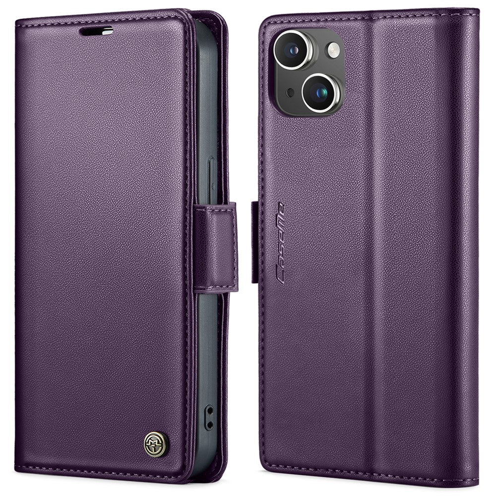 iPhone 13 Glänzende Wallet-Hülle – RFID-Schutz & Ständer