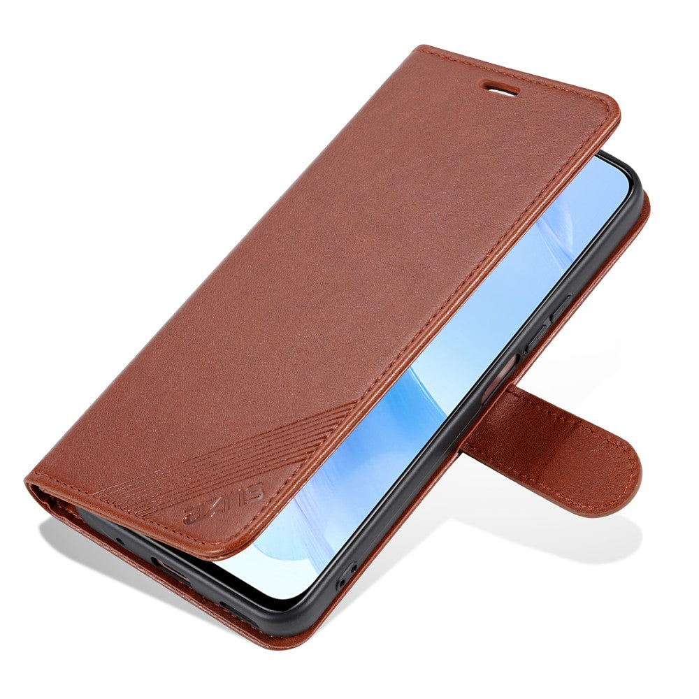 AZNS For Honor X50i 5G / 90 Lite 5G PU Leather Wallet Protective Shell Folding Stand Phone Case