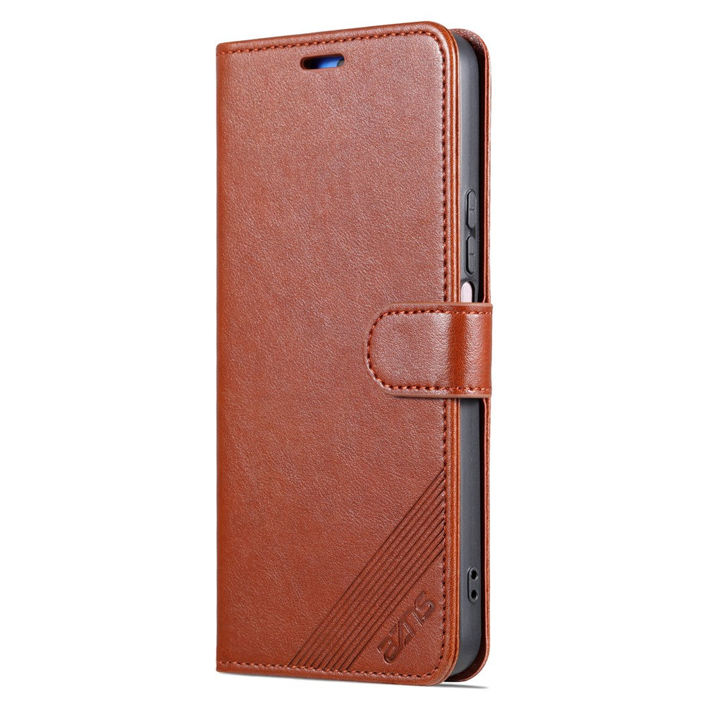 AZNS For Honor X50i 5G / 90 Lite 5G PU Leather Wallet Protective Shell Folding Stand Phone Case