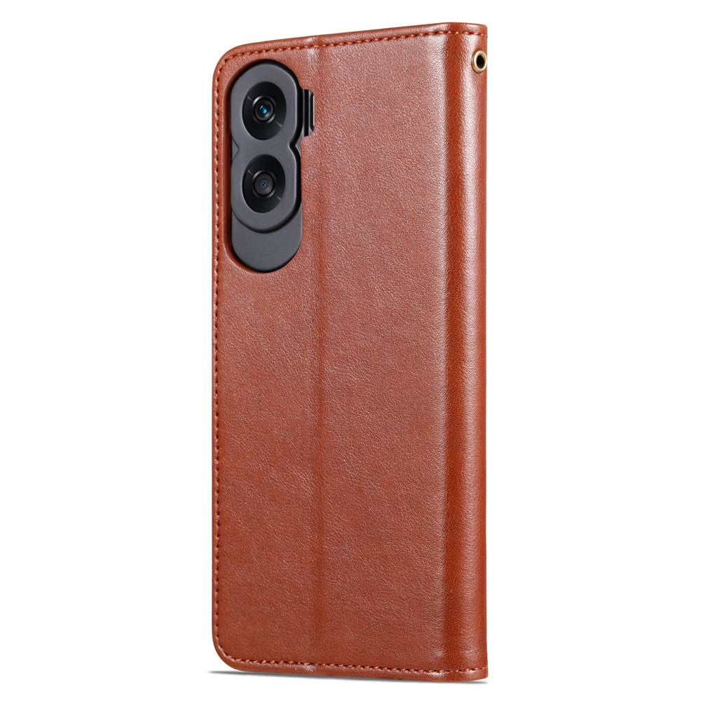 AZNS For Honor X50i 5G / 90 Lite 5G PU Leather Wallet Protective Shell Folding Stand Phone Case