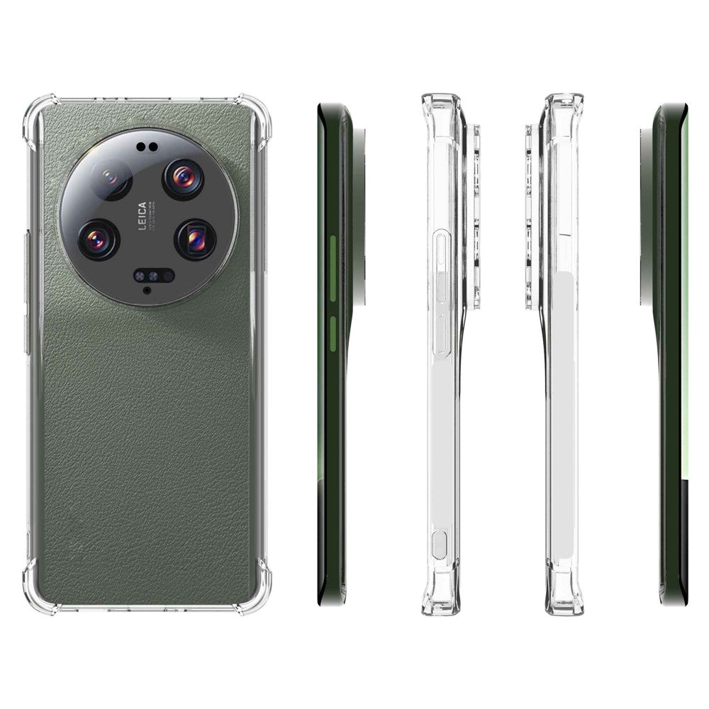 For Xiaomi 13 Ultra Anti-Slip Phone TPU Case Scratch-resistant Transparent Phone Cover