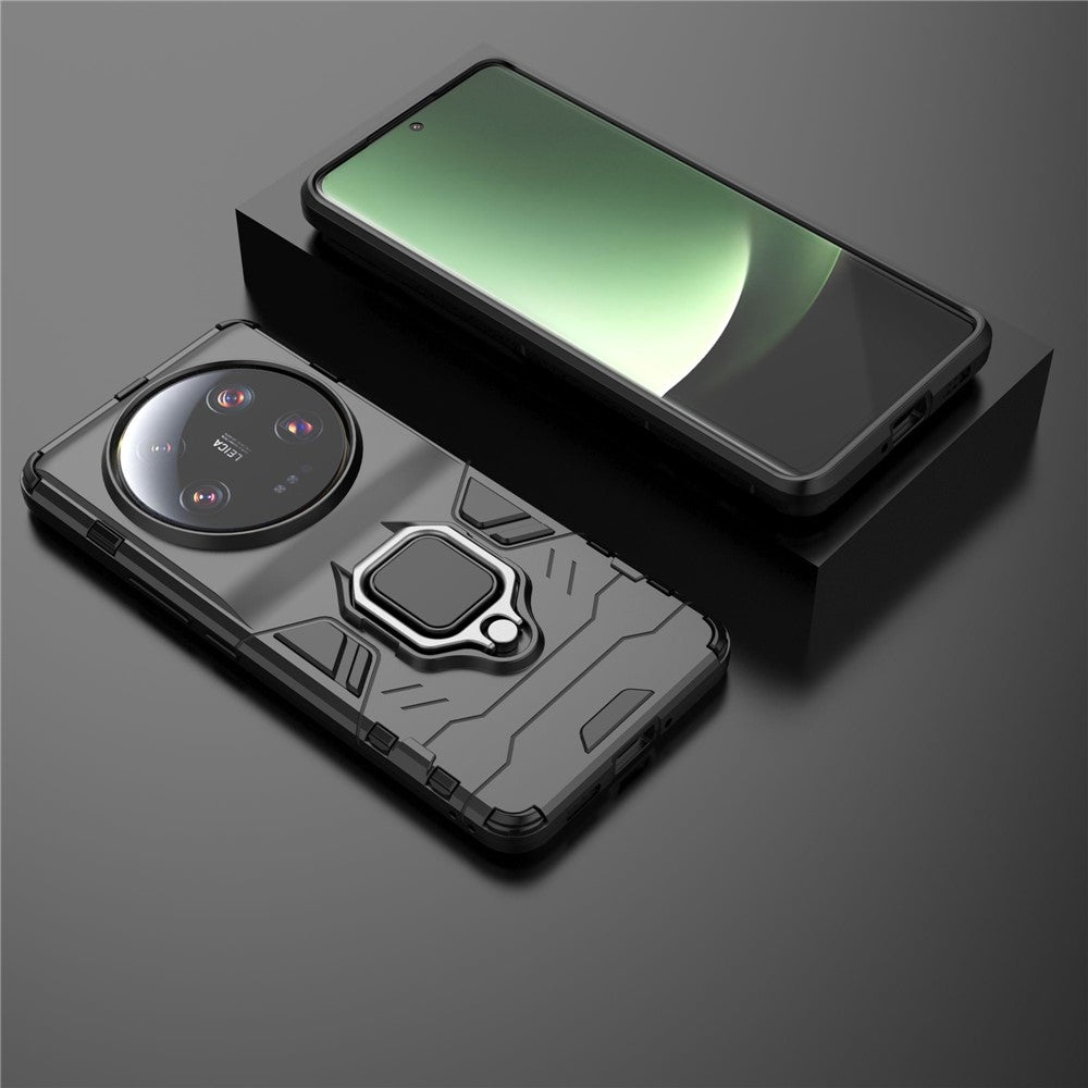For Xiaomi 13 Ultra Kickstand Anti-drop Phone Case Soft TPU Hard PC Phone Cover