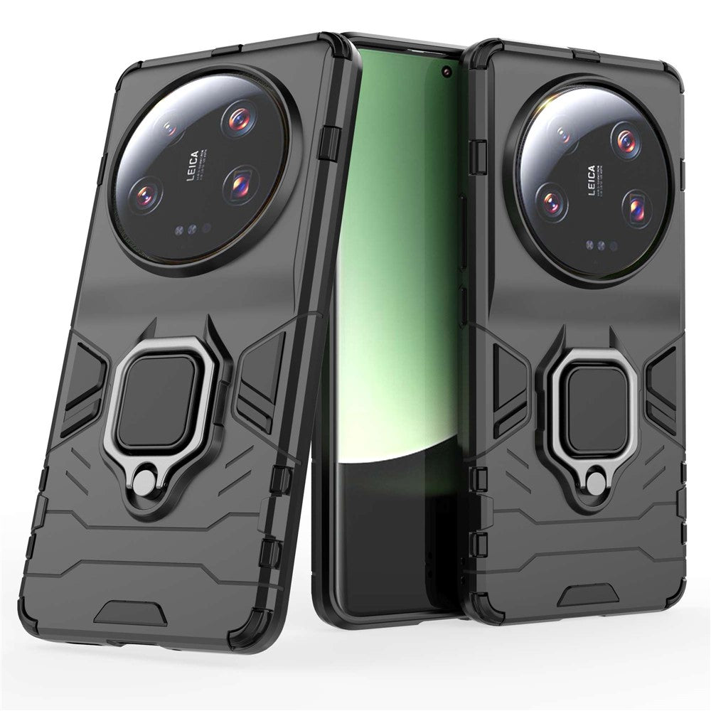 For Xiaomi 13 Ultra Kickstand Anti-drop Phone Case Soft TPU Hard PC Phone Cover