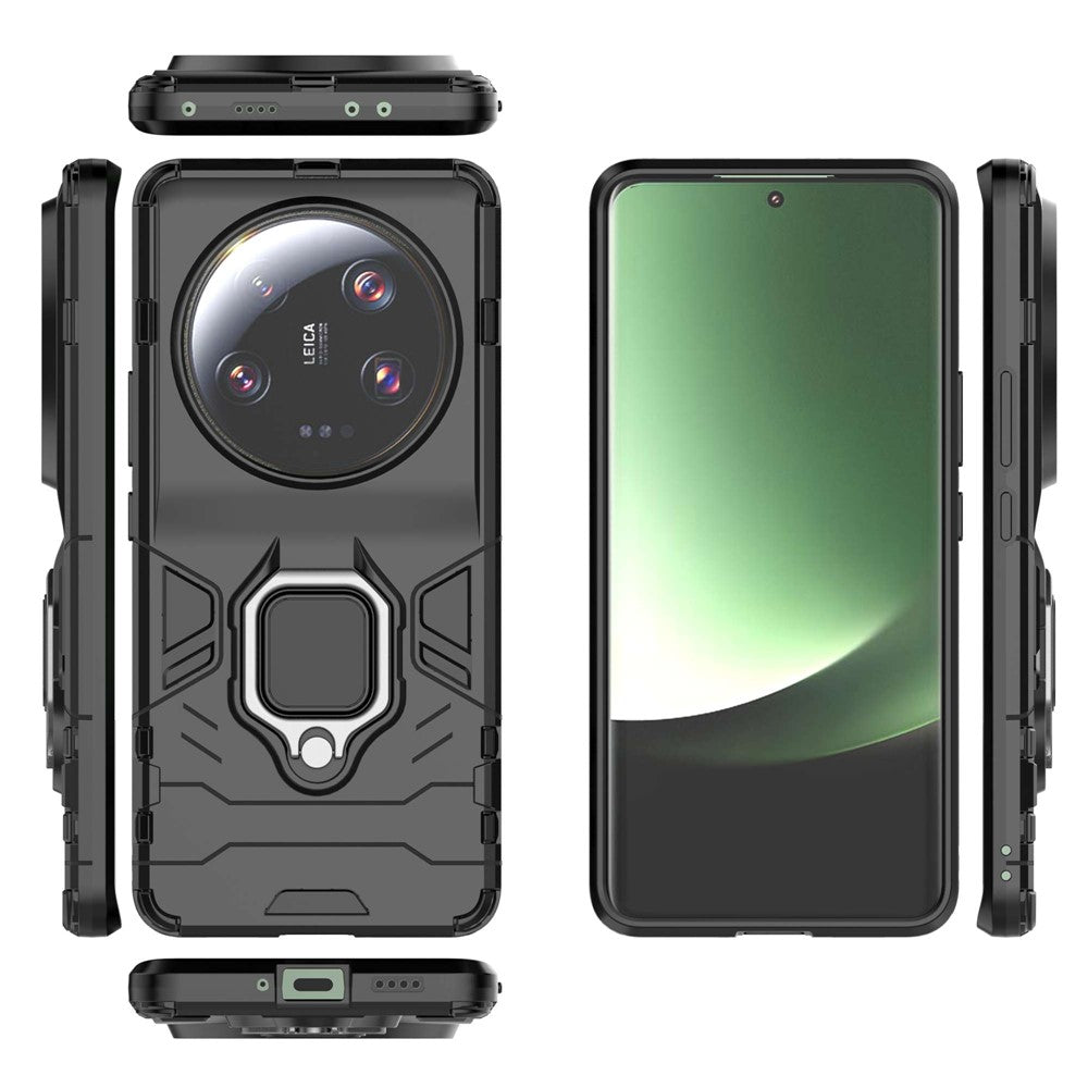 For Xiaomi 13 Ultra Kickstand Anti-drop Phone Case Soft TPU Hard PC Phone Cover