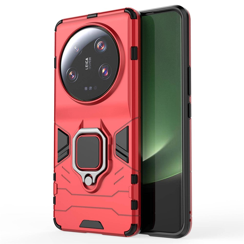 For Xiaomi 13 Ultra Kickstand Anti-drop Phone Case Soft TPU Hard PC Phone Cover