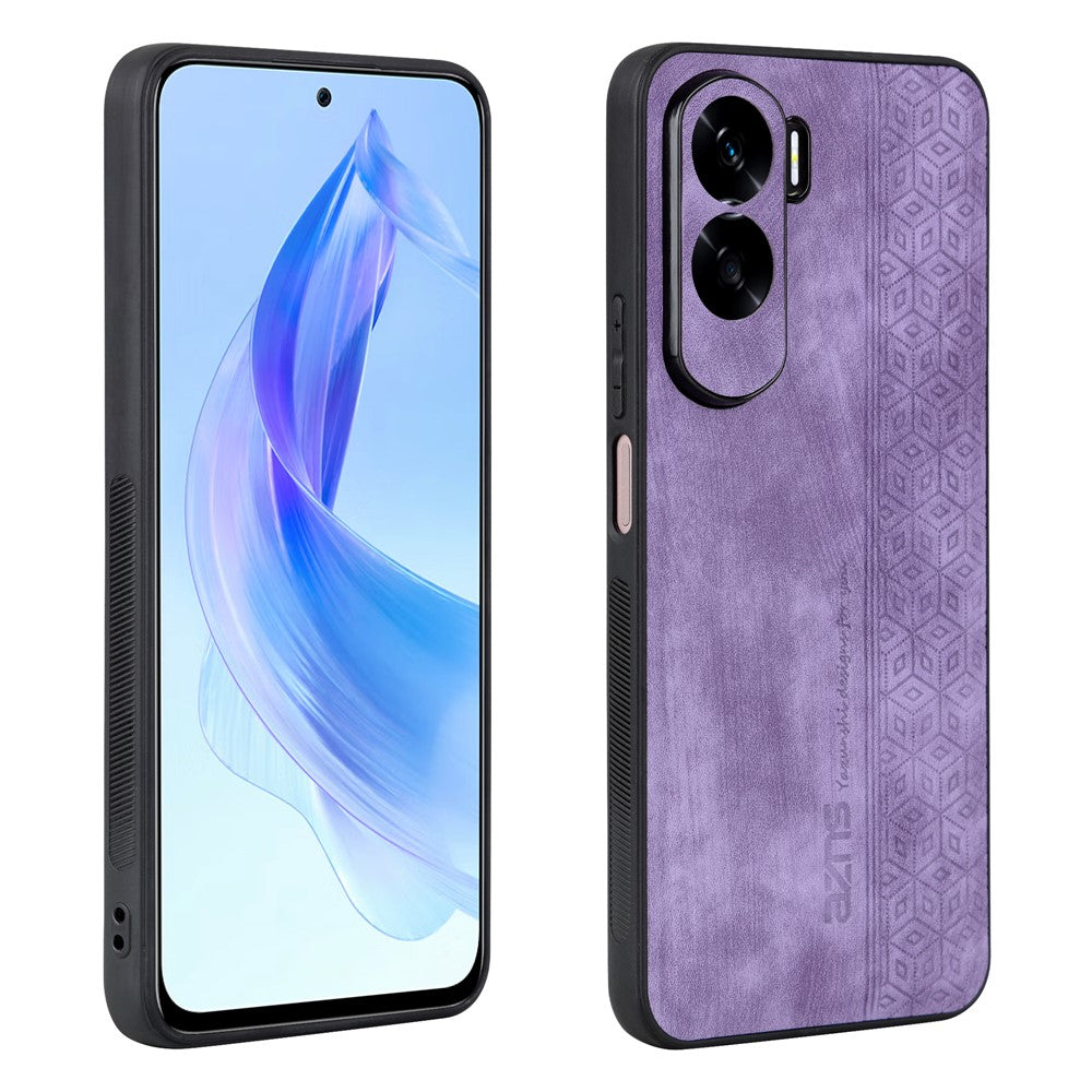AZNS For Honor X50i 5G / 90 Lite 5G PU Leather+TPU Phone Case Non-Slip Imprinted Cover