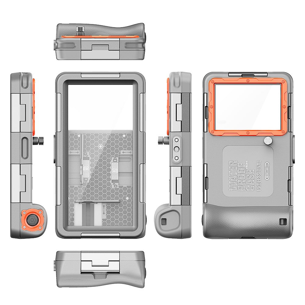 SHELLBOX IPX8 Wasserdichte Hülle – 15M Tauchkoffer mit Anti-Verlust-Seil