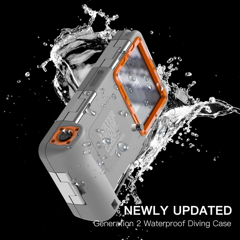 SHELLBOX IPX8 Wasserdichte Hülle – 15M Tauchkoffer mit Anti-Verlust-Seil