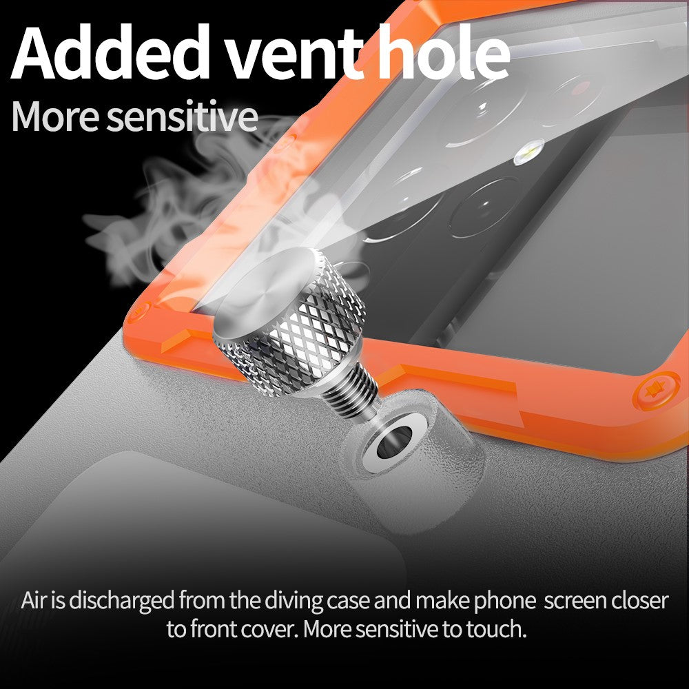 SHELLBOX IPX8 Wasserdichte Hülle – 15M Tauchkoffer mit Anti-Verlust-Seil