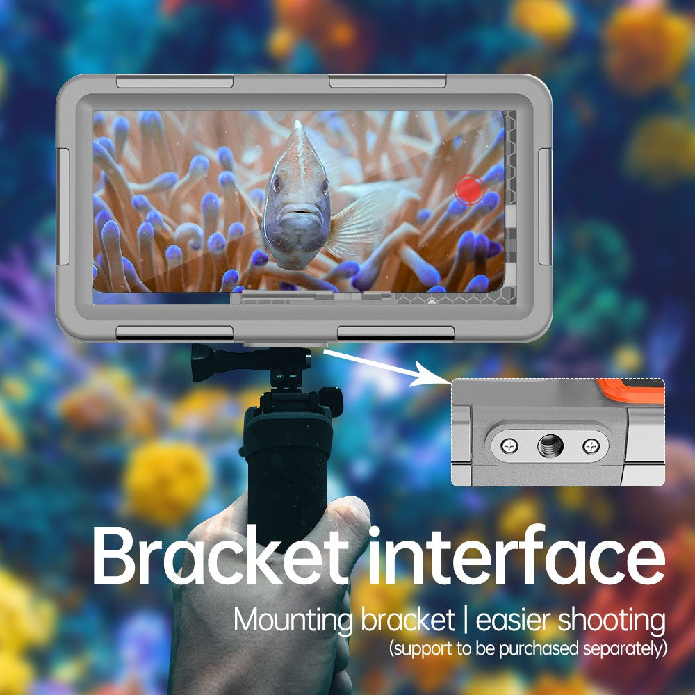 SHELLBOX IPX8 Wasserdichte Hülle – 15M Tauchkoffer mit Anti-Verlust-Seil
