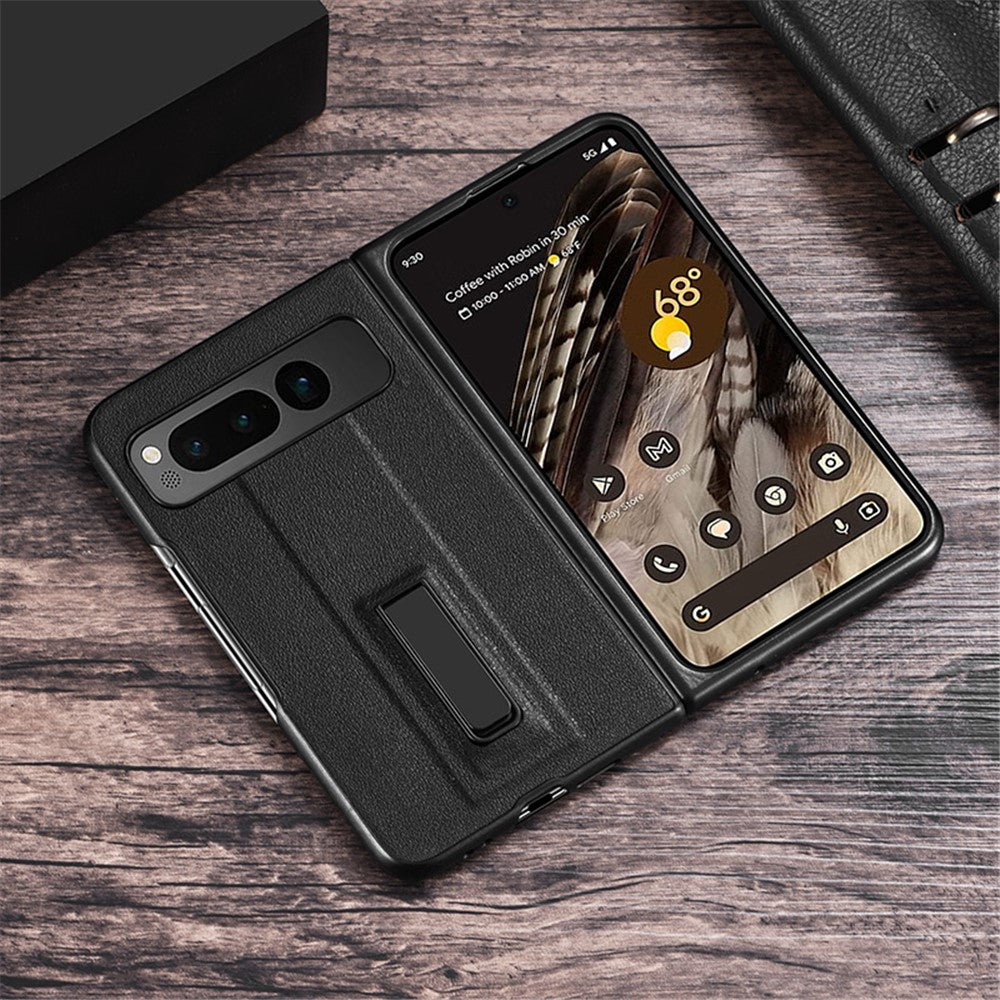 Pixel Fold Schutzhülle – Mit Metall-Ständer & PU-Leder