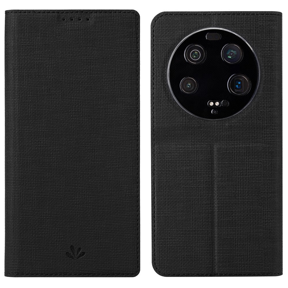 VILI DMX Series Phone Stand Cover for Xiaomi 13 Ultra , PU Leather Anti-Scratch Card Slots Phone Case