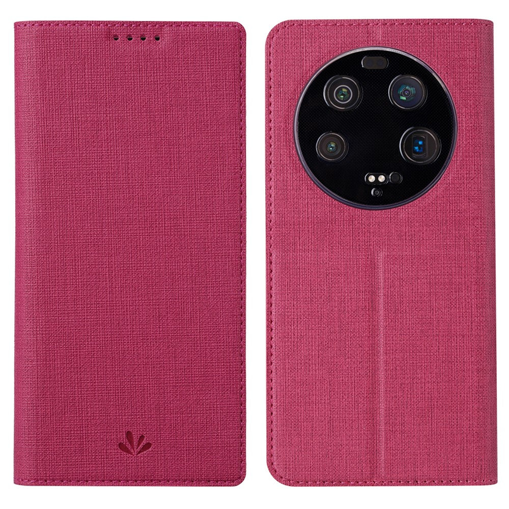VILI DMX Series Phone Stand Cover for Xiaomi 13 Ultra , PU Leather Anti-Scratch Card Slots Phone Case