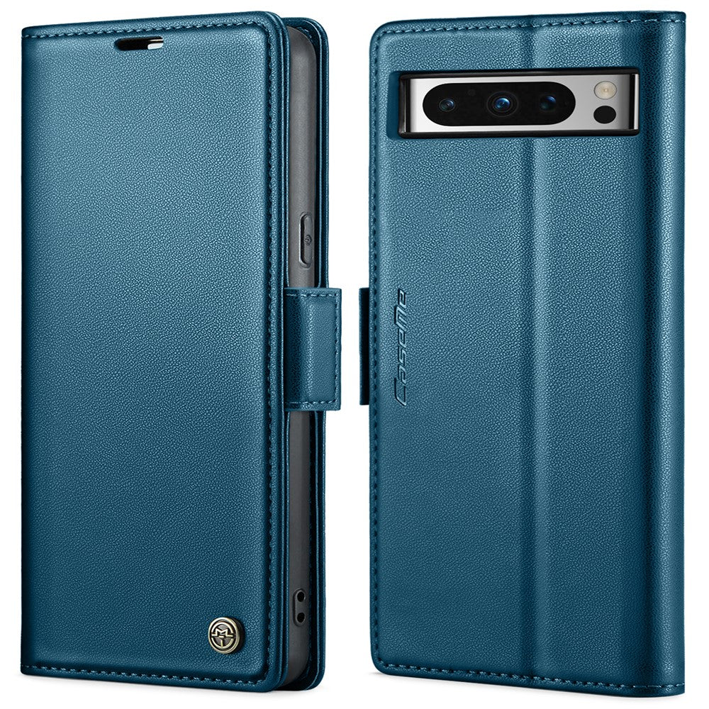 Pixel 8 Pro Glänzende Wallet-Hülle – RFID-Schutz & Ständer