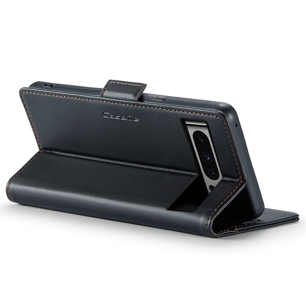 Pixel 8 Pro Glänzende Wallet-Hülle – RFID-Schutz & Ständer