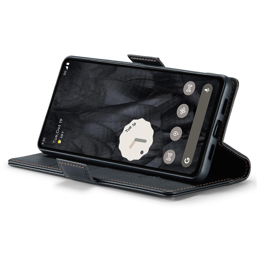 Pixel 8 Pro Glänzende Wallet-Hülle – RFID-Schutz & Ständer