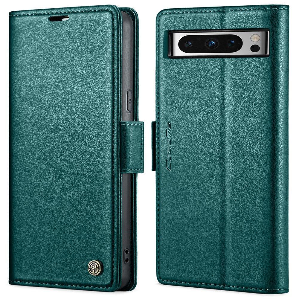 Pixel 8 Pro Glänzende Wallet-Hülle – RFID-Schutz & Ständer