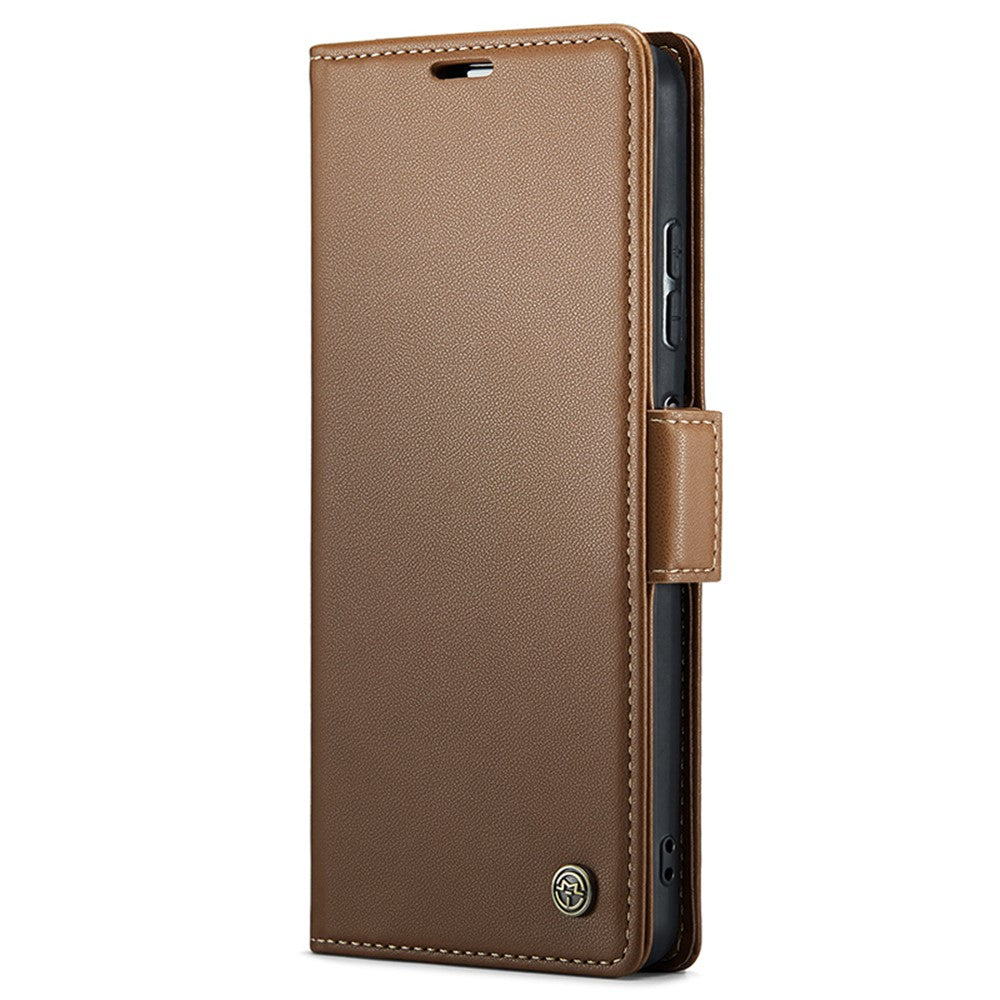 For Xiaomi Redmi Note 12 Pro+ 5G Leather Case CASEME 023 RFID Blocking 3 Card Slot Mobile Cover