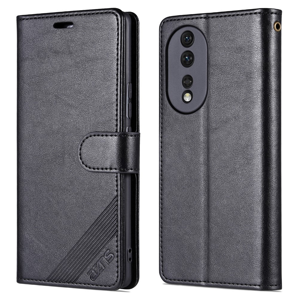 AZNS For Honor 90 PU Leather Phone Case Stand Wallet Phone Cover