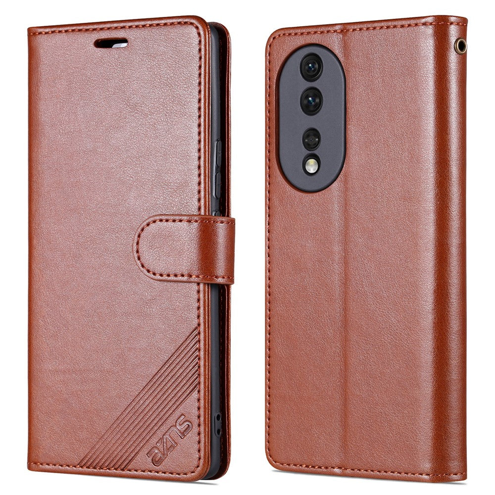 AZNS For Honor 90 PU Leather Phone Case Stand Wallet Phone Cover