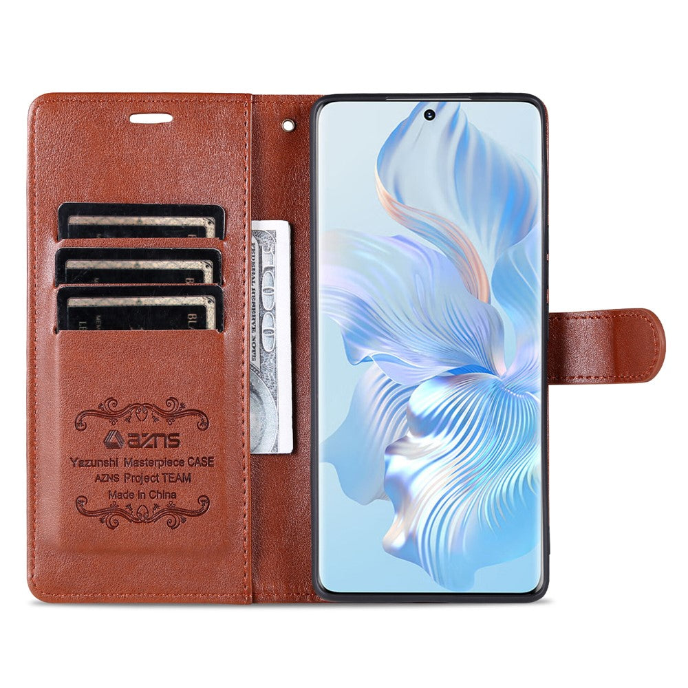 AZNS For Honor 90 PU Leather Phone Case Stand Wallet Phone Cover