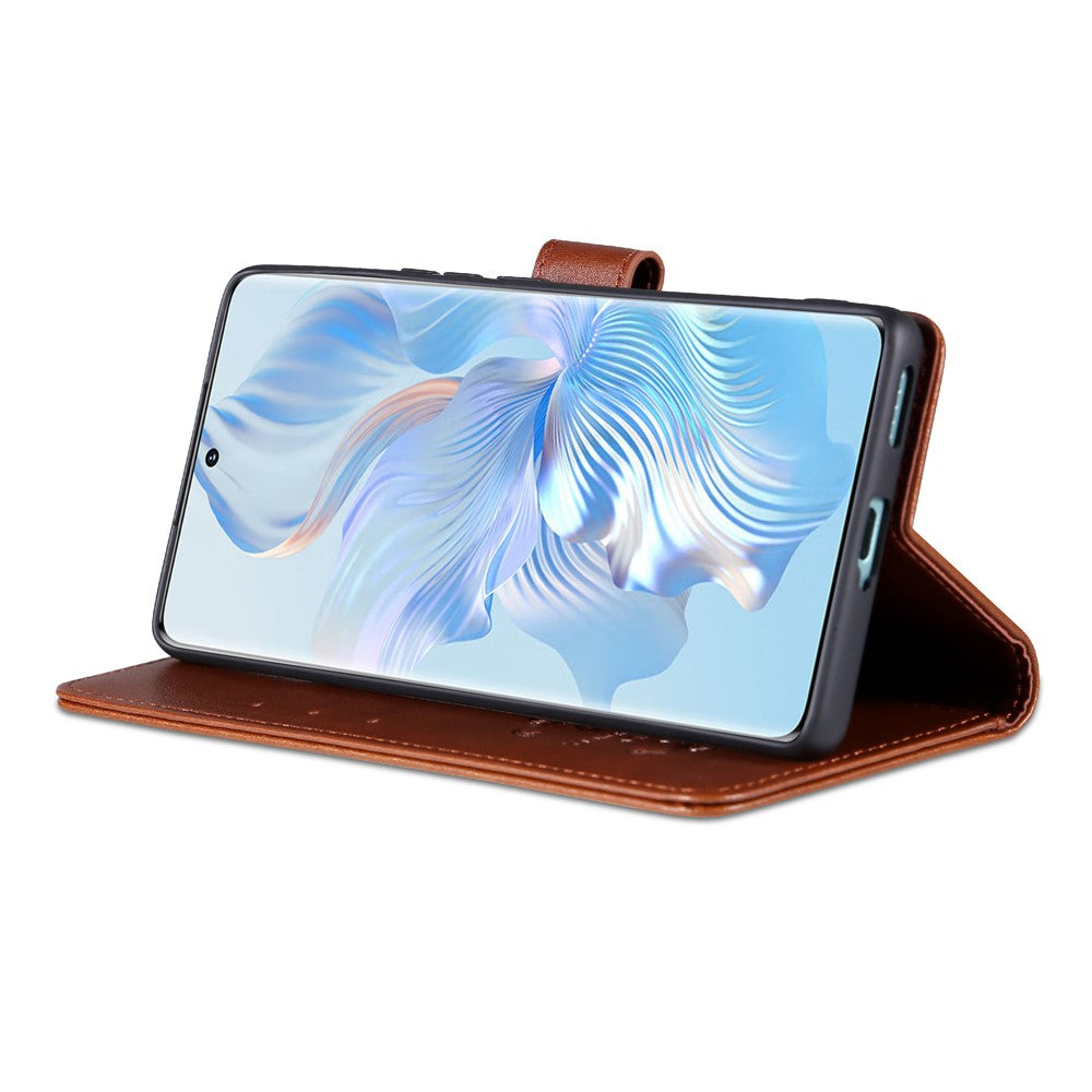 AZNS For Honor 90 PU Leather Phone Case Stand Wallet Phone Cover