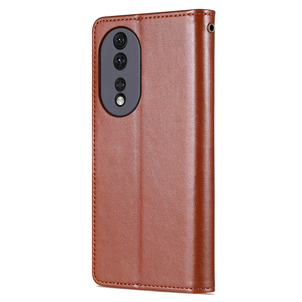 AZNS For Honor 90 PU Leather Phone Case Stand Wallet Phone Cover