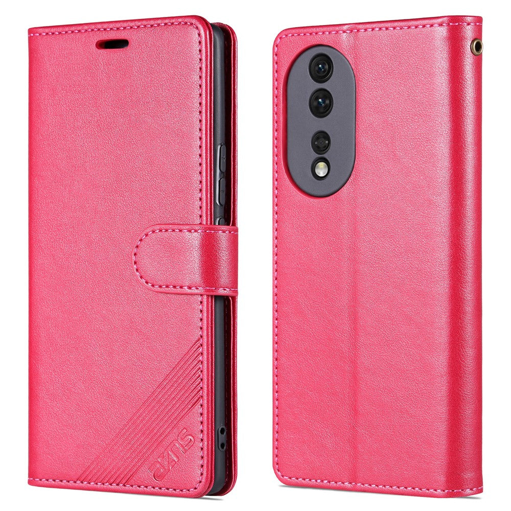AZNS For Honor 90 PU Leather Phone Case Stand Wallet Phone Cover