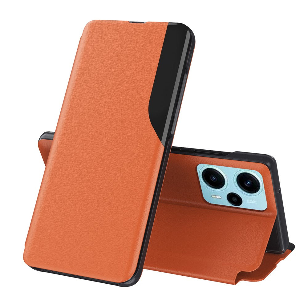 For Xiaomi Poco F5 5G / Redmi Note 12 Turbo Phone Case Folio Flip PU Leather Stand Cover