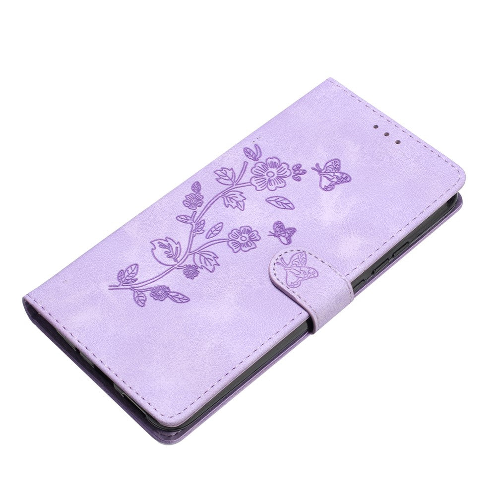Galaxy A41 Wallethülle – Mit Blumenmuster, Kartenfächer & Ständer