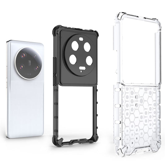 Xiaomi 13 Ultra Handyhülle – Kratzfeste mit Wabenstruktur, TPU + PC, Fallschutz-Smartphone-Abdeckung