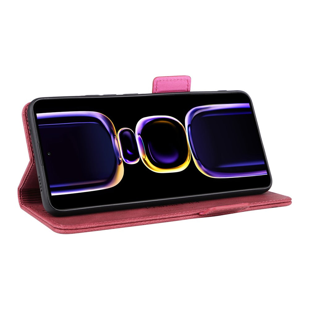 For Xiaomi Poco F5 Pro 5G / Redmi K60 Pro 5G / K60 5G Shockproof Phone Case Hardware Decor Stand Wallet PU Leather Cover