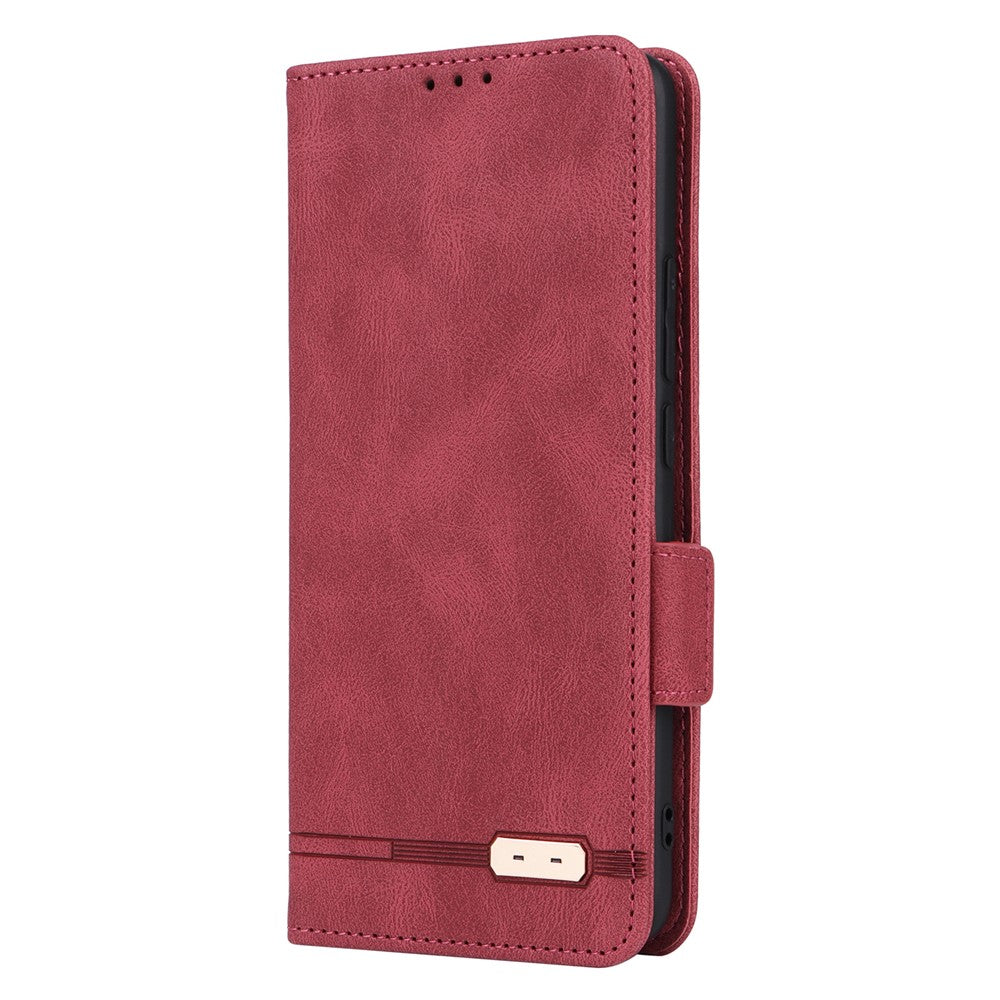 For Xiaomi Poco F5 Pro 5G / Redmi K60 Pro 5G / K60 5G Shockproof Phone Case Hardware Decor Stand Wallet PU Leather Cover