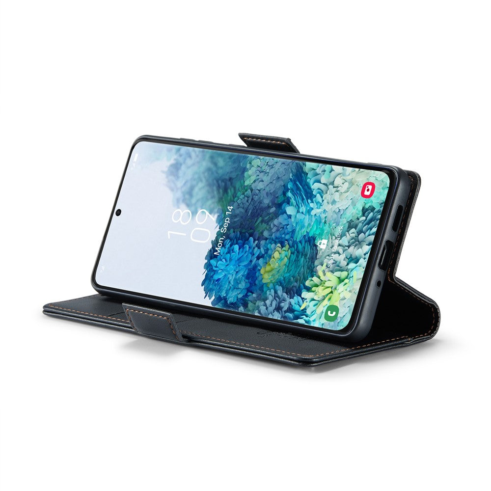 Galaxy S20 Plus 5G/4G Glänzende Wallet-Hülle – RFID-Schutz & Ständer