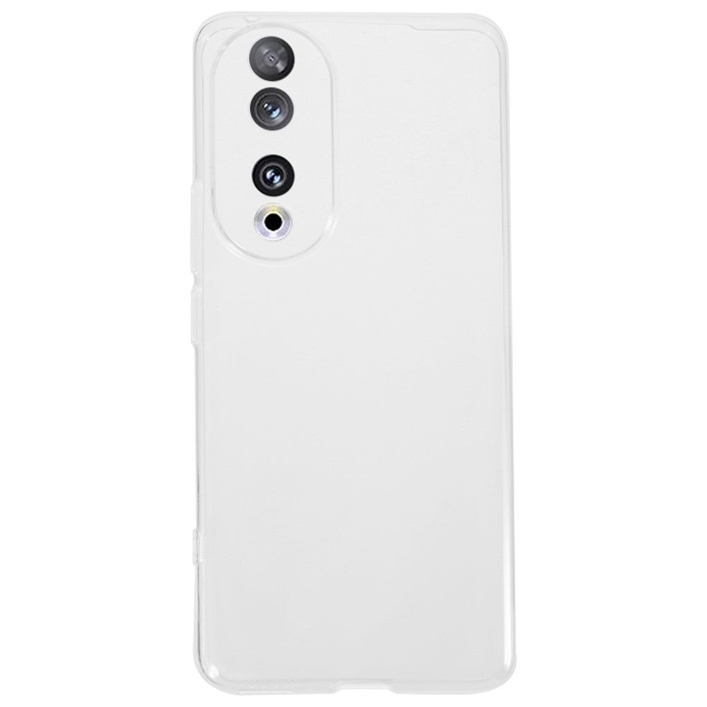 Precise Cutout Phone Case for Honor 90 , Ultra-thin Anti-scratch Transparent TPU Back Cover