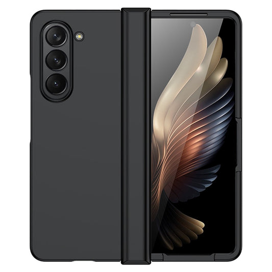 Galaxy Z Fold5 5G – Handyhülle aus Kunststoff, mit Scharnierschutz, stoßfest, mit Soft-Touch-Oberfläche
