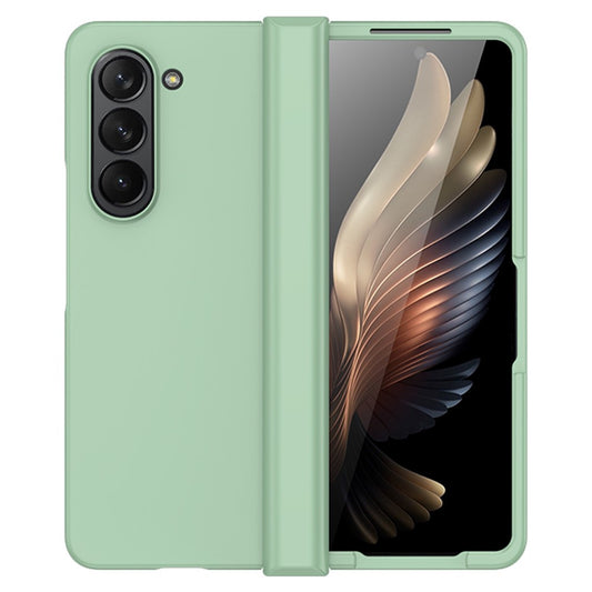 Galaxy Z Fold5 5G – Handyhülle aus Kunststoff, mit Scharnierschutz, stoßfest, mit Soft-Touch-Oberfläche
