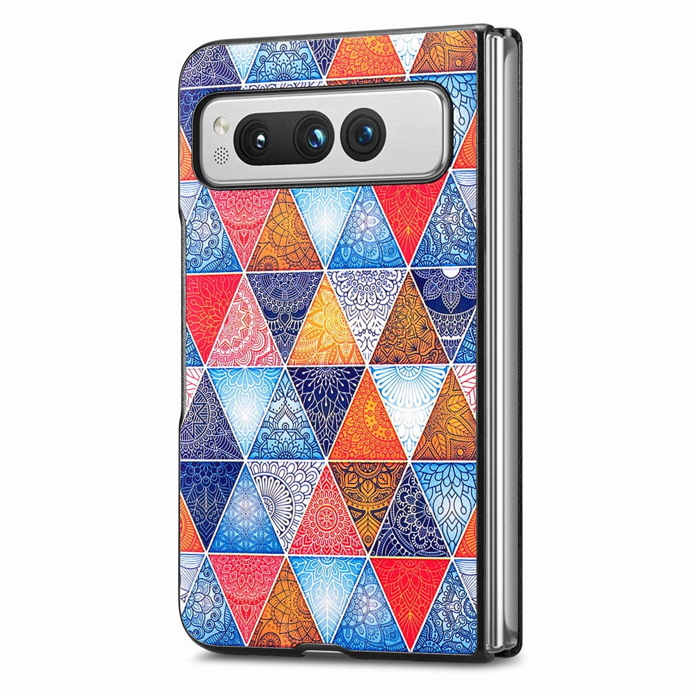 Pixel Fold Ultradünne Hülle – Mit Musterdruck & Farben
