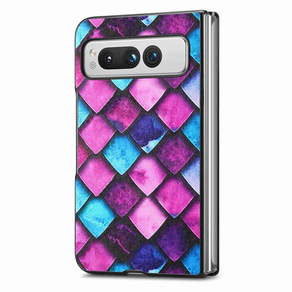 Pixel Fold Ultradünne Hülle – Mit Musterdruck & Farben