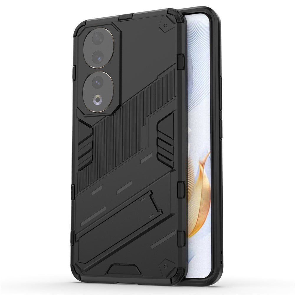 For Honor 90 Bump Proof PC + TPU Phone Cover Drop-proof Phone Case with Kickstand