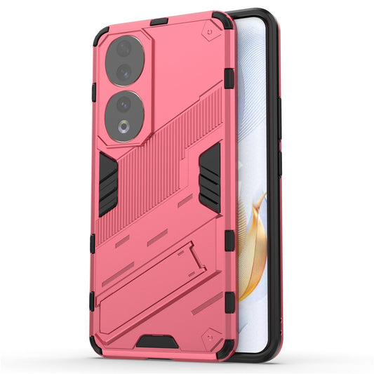 Honor 90 Handyhülle – Stoßsichere PC + TPU-. Fallsichere mit Ständer