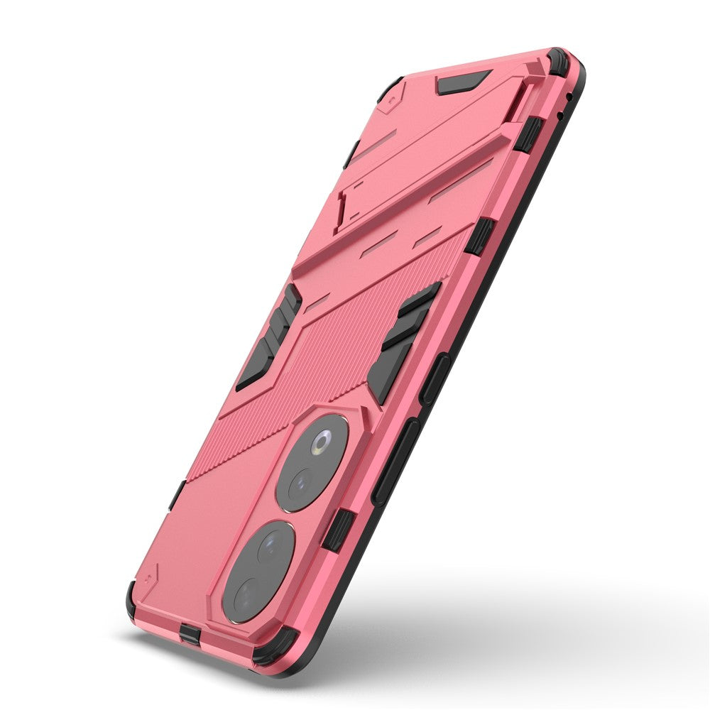 For Honor 90 Bump Proof PC + TPU Phone Cover Drop-proof Phone Case with Kickstand