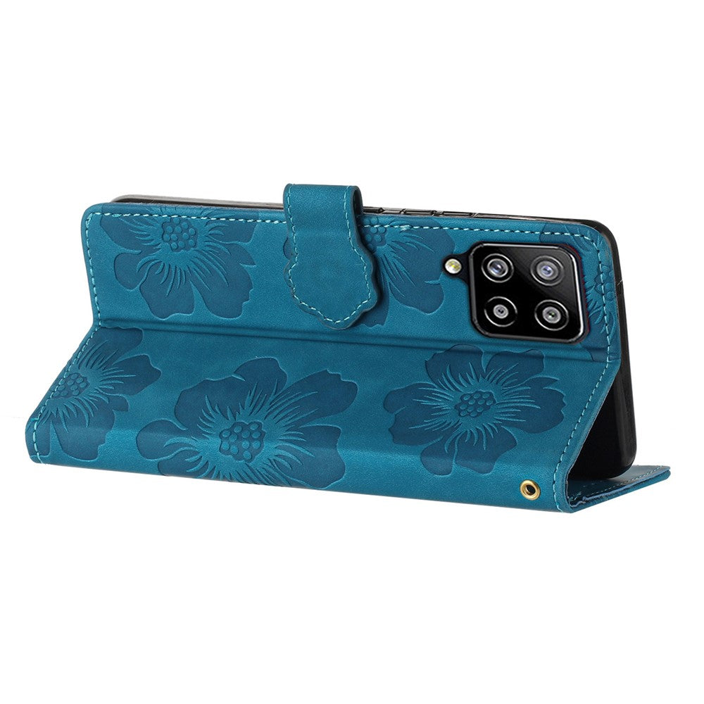 Galaxy A22 4G Wallet-Hülle – mit Kartenfächer & Ständer
