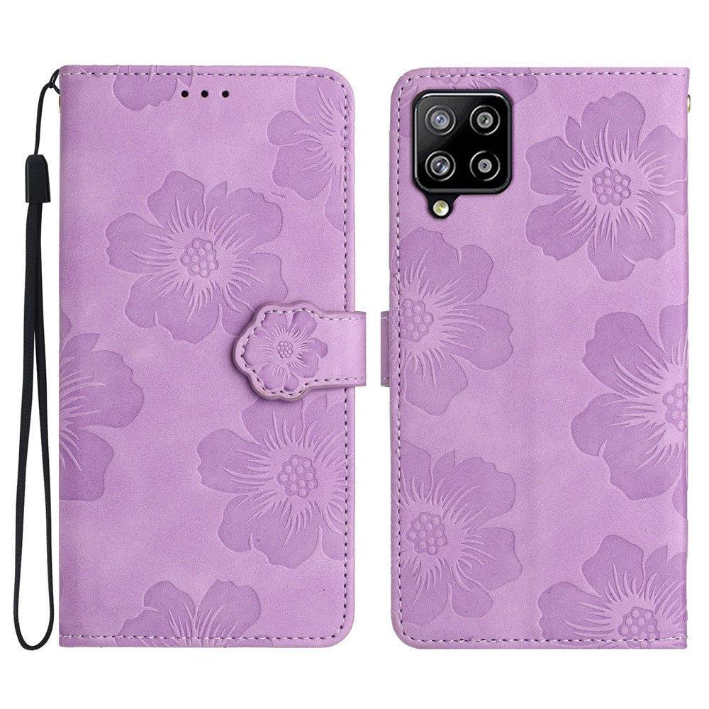 Galaxy A22 4G Wallet-Hülle – mit Kartenfächer & Ständer