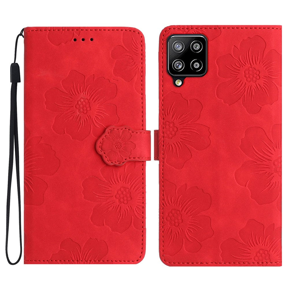 Galaxy A22 4G Wallet-Hülle – mit Kartenfächer & Ständer